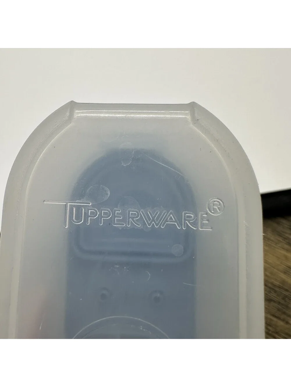 Tupperware Modular Mates Spice Container Shakers #1843 W/Blue Lids Set Of 4